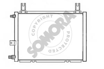 Конденсатор, кондиционер SOMORA 072060