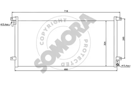 Конденсатор, кондиционер SOMORA 086160