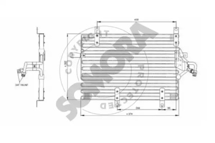 Конденсатор, кондиционер SOMORA 087560