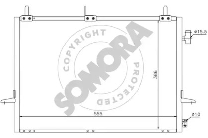 Конденсатор, кондиционер SOMORA 095160D