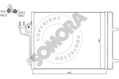 Конденсатор, кондиционер SOMORA 099160