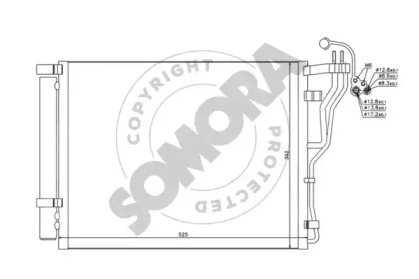 Конденсатор, кондиционер SOMORA 117260