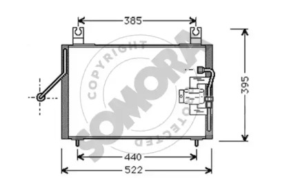 Конденсатор, кондиционер SOMORA 117460