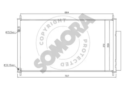 Конденсатор, кондиционер SOMORA 123460