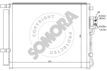 Конденсатор, кондиционер SOMORA 135360