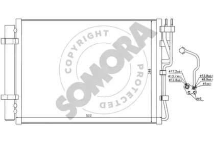 Конденсатор, кондиционер SOMORA 136160A
