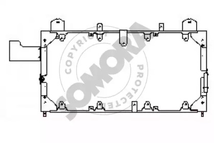 Конденсатор, кондиционер SOMORA 151060