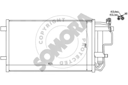 Конденсатор, кондиционер SOMORA 162960A