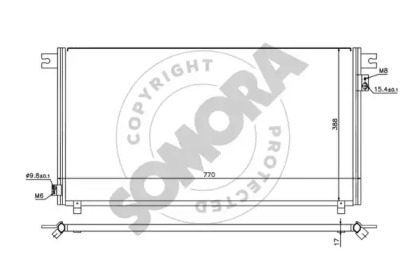 Конденсатор, кондиционер SOMORA 194560