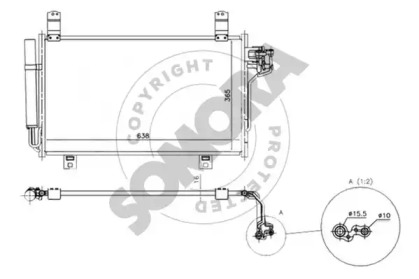 Конденсатор, кондиционер SOMORA 196560A