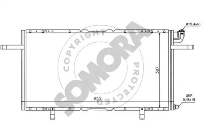 Конденсатор, кондиционер SOMORA 213660