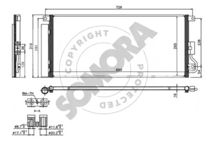 Конденсатор, кондиционер SOMORA 217060