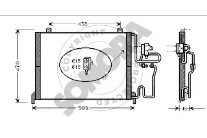 Конденсатор, кондиционер SOMORA 242160D
