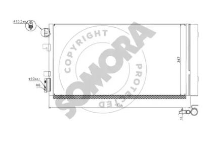 Конденсатор, кондиционер SOMORA 243460A