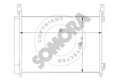 Конденсатор, кондиционер SOMORA 248860