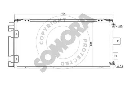 Конденсатор, кондиционер SOMORA 314260