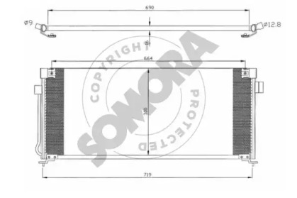 Конденсатор, кондиционер SOMORA 332160