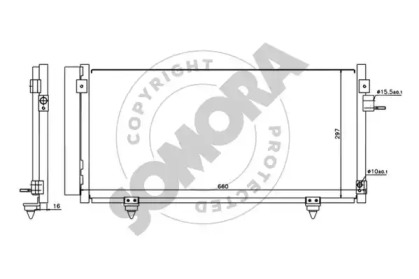Конденсатор, кондиционер SOMORA 333360