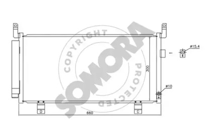 Конденсатор, кондиционер SOMORA 333460