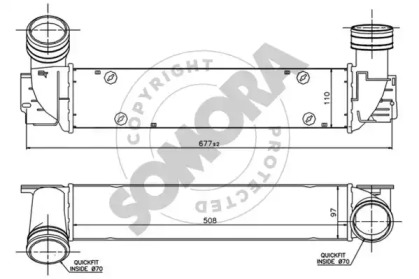 Интеркулер SOMORA 040745B