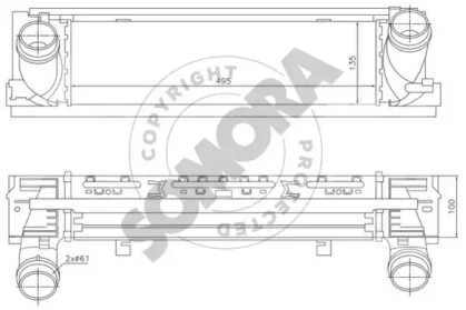 Интеркулер SOMORA 040845B