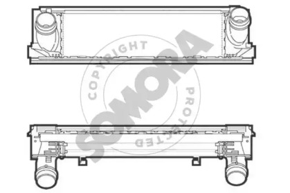 Интеркулер SOMORA 040845D