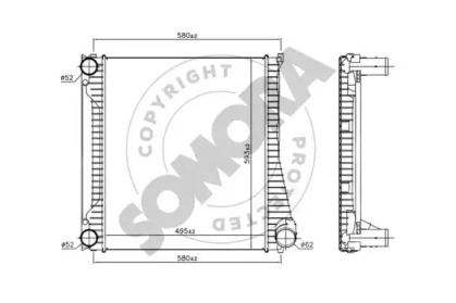 Интеркулер SOMORA 084245A