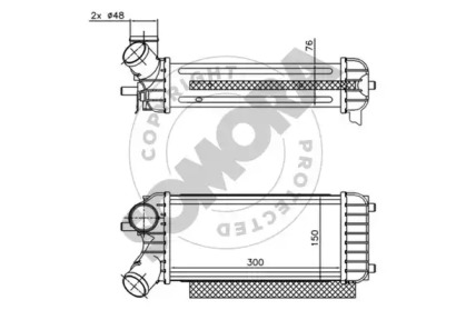 Интеркулер SOMORA 096245