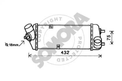 Интеркулер SOMORA 111145