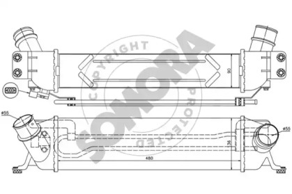 Интеркулер SOMORA 134245