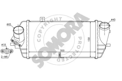 Интеркулер SOMORA 138145