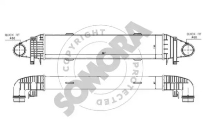 Интеркулер SOMORA 171345C