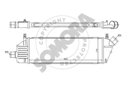 Интеркулер SOMORA 191045