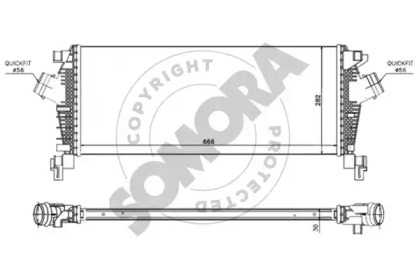 Интеркулер SOMORA 210845A