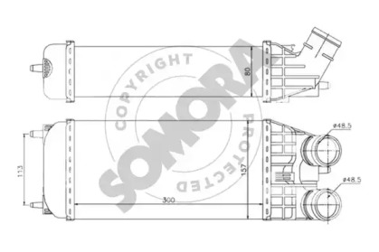 Интеркулер SOMORA 221545