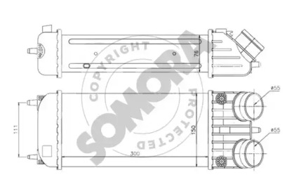 Интеркулер SOMORA 221545A