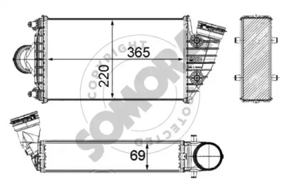 Интеркулер SOMORA 231145L