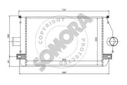 Интеркулер SOMORA 242045A