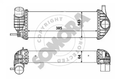 Интеркулер SOMORA 244545A