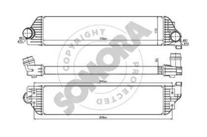 Интеркулер SOMORA 245745