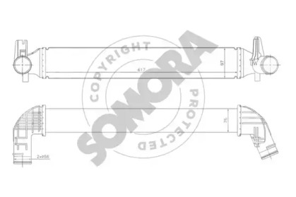 Интеркулер SOMORA 280645A