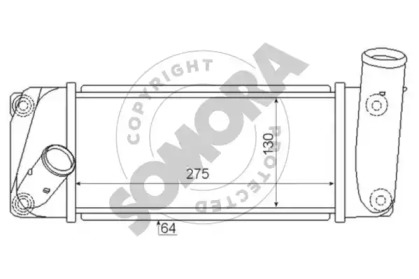 Интеркулер SOMORA 318445