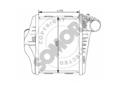 Интеркулер SOMORA 340145
