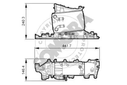 Интеркулер SOMORA 351245B