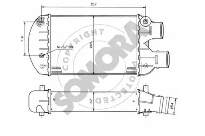 Теплообменник SOMORA 354045