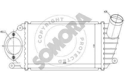 Интеркулер SOMORA 355345