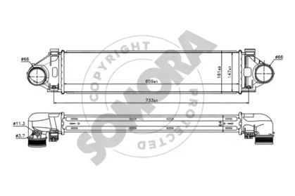 Интеркулер SOMORA 363445A