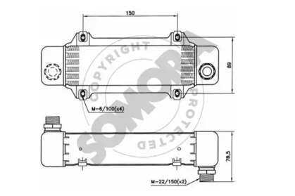 Теплообменник SOMORA 020665