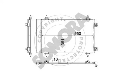 Конденсатор, кондиционер SOMORA 085260