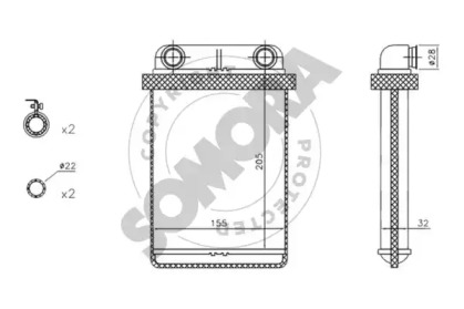 Теплообменник SOMORA 212050